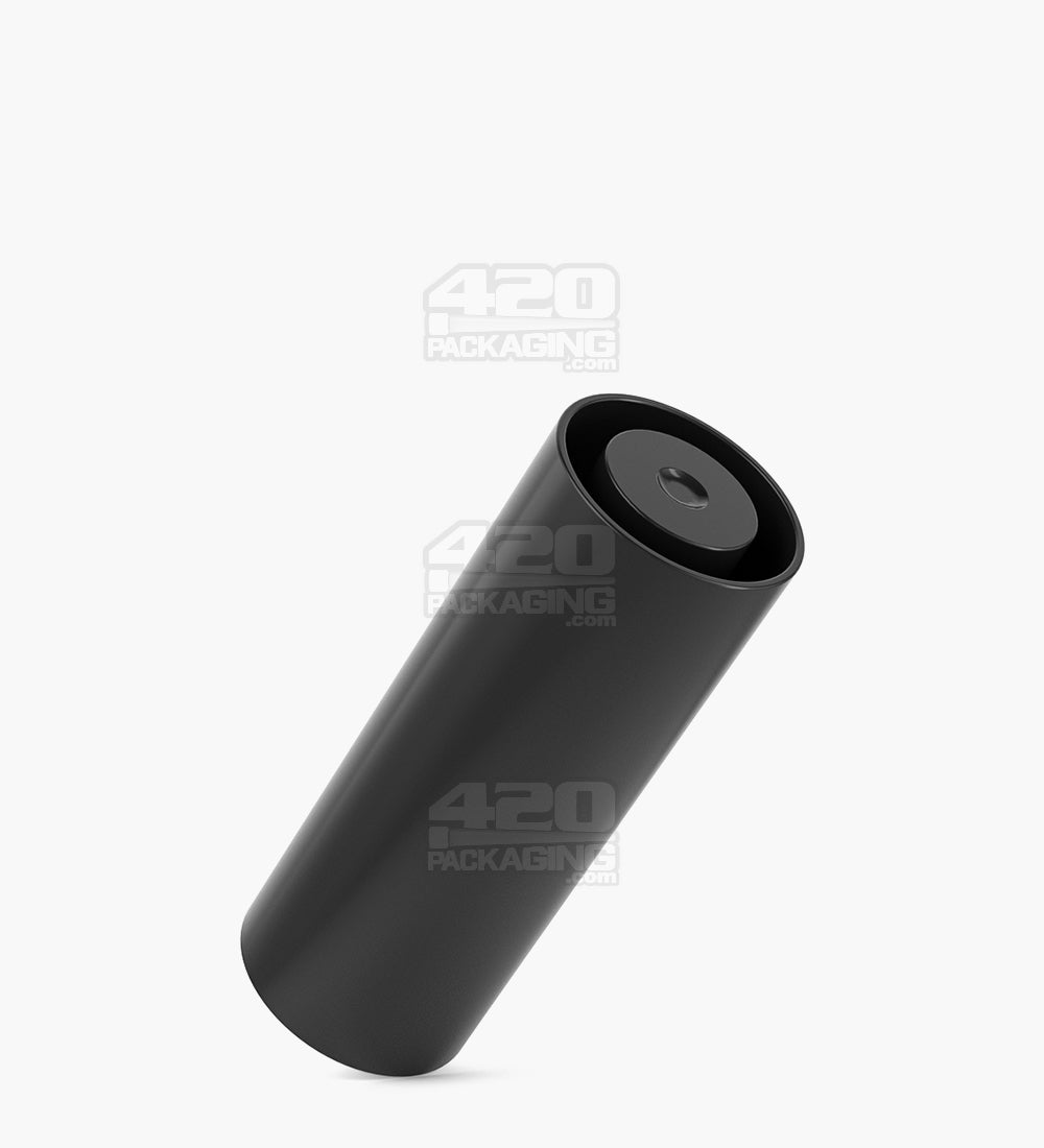 84mm Pollen Gear KAPSŪLA Child Resistant Push Down & Turn Plastic Caps for Vape Tube - Black - 1450/Box