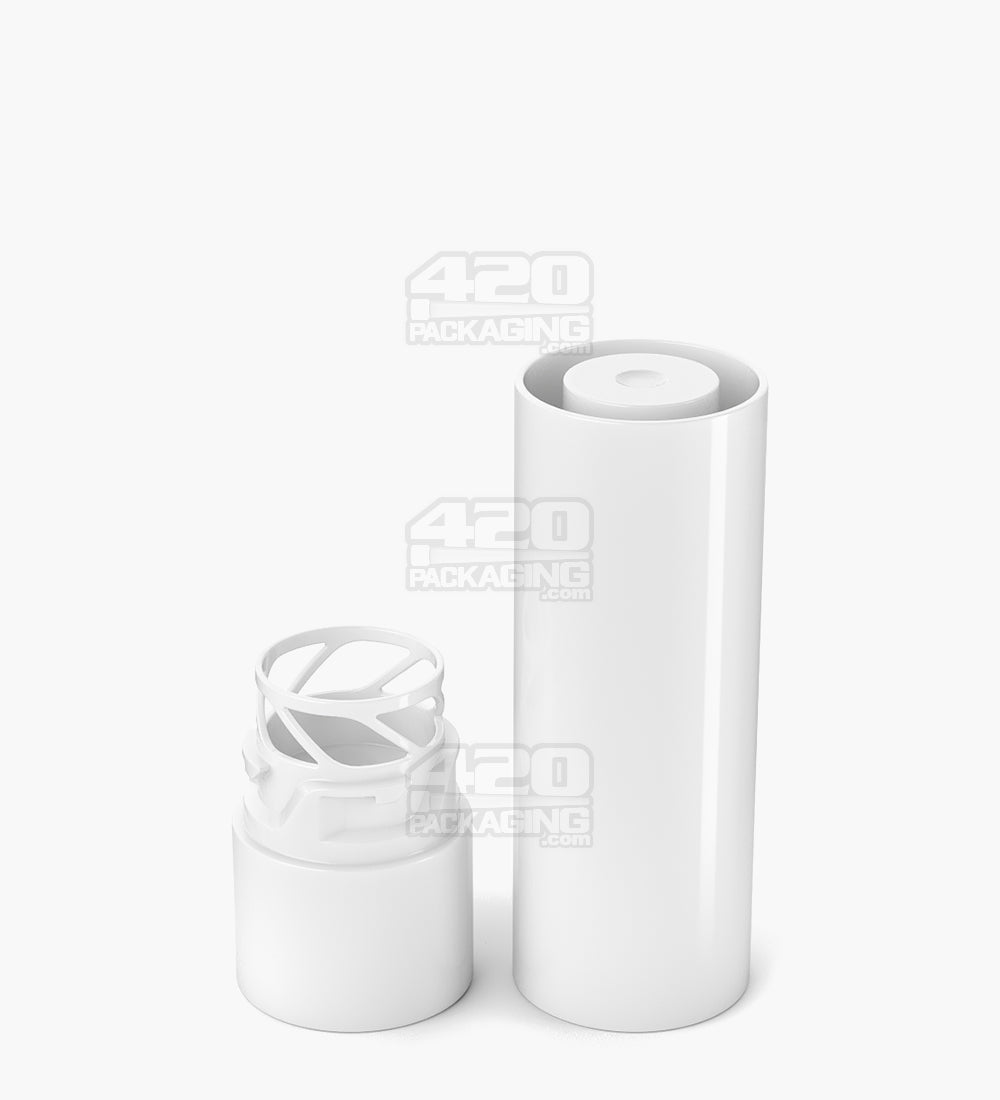 POLLEN GEAR | KAPSŪLA Vape Cartridge Tube Base | 84mm - White - 1450 Count