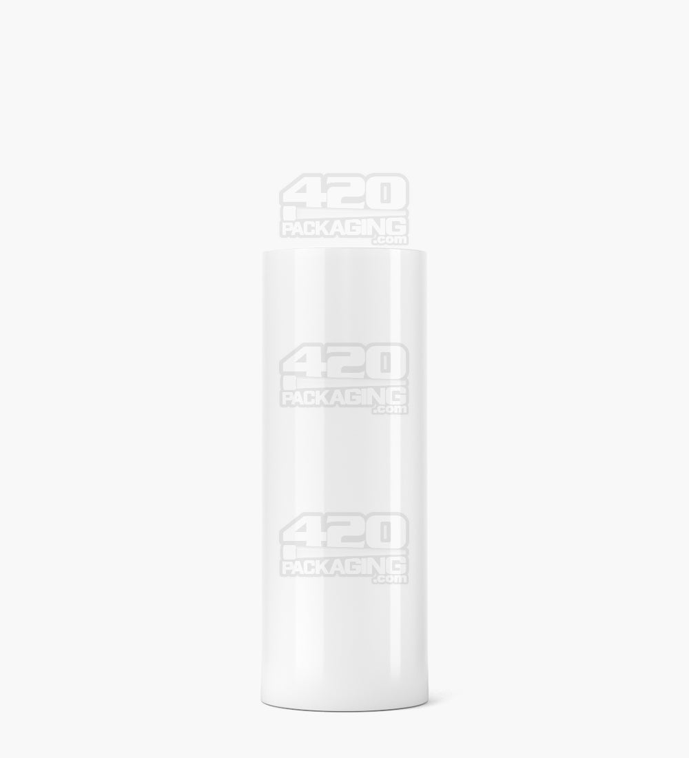 POLLEN GEAR | KAPSŪLA Child Resistant Push Down & Turn Universal Plastic Caps for Vape Tube | 84mm - White - 1450 Count