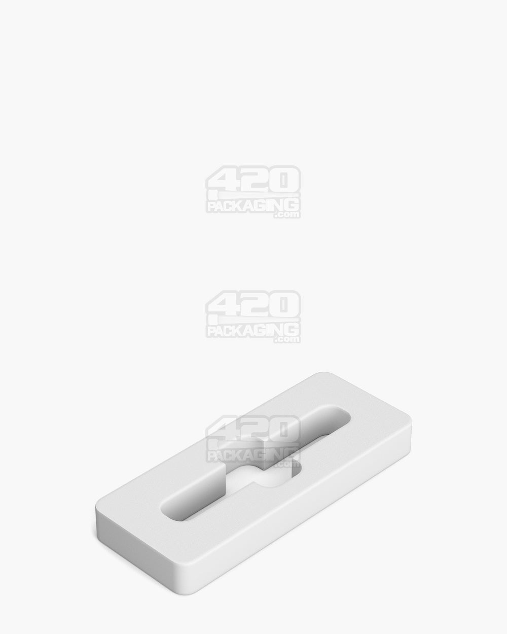POLLEN GEAR | SnapTech Small White Cartridge Case Inserts | 65mm - Foam - 1000 Count