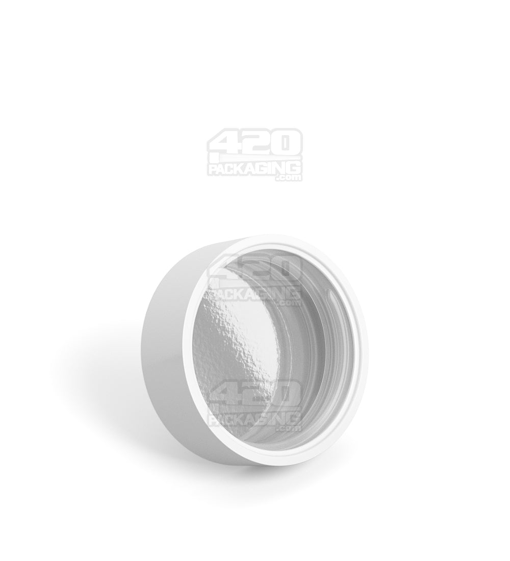 GROW PACK SUPPLY | Child Resistant Black Glass GPS Easy-Grip Concentrate Containers and Glossy White Cap | 28mm - 9mL - 320 Count