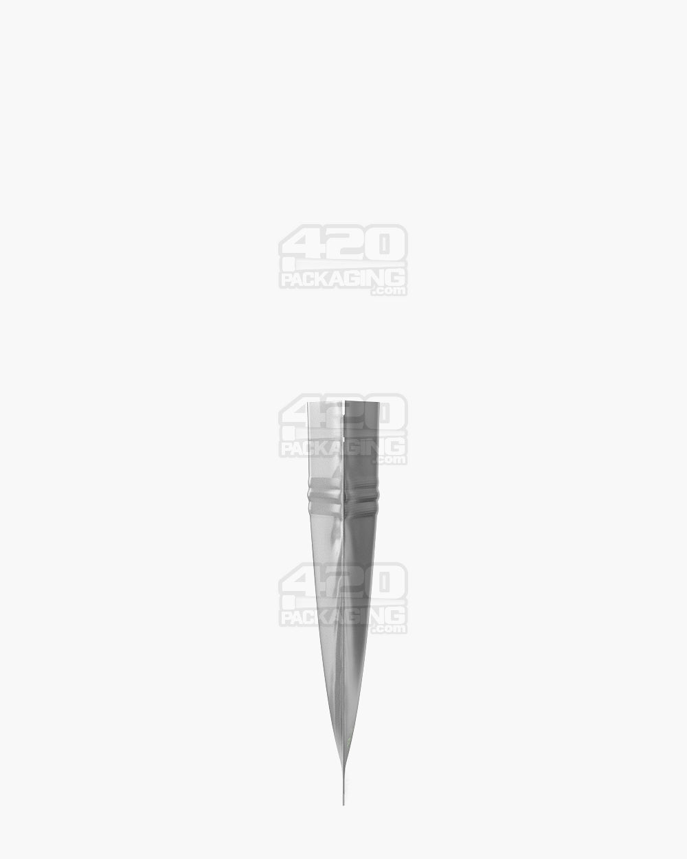 Matte-Black 3" x 4.5" PCR Vista Mylar Tamper Evident Bags w/ Tear Notch (1 gram) 1000/Box - 5