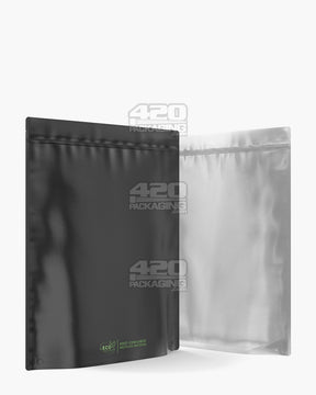 Matte-Black 14.6" x 16.4" PCR Vista Mylar Tamper Evident Bags (448 grams) 100/Box