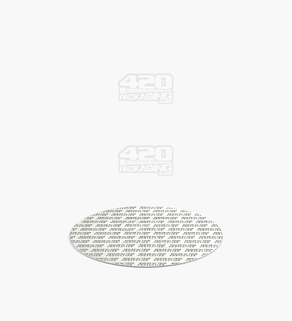 Tamper Evident | Pressure Sensitive Inliners | 89mm - Foam - 500 Count