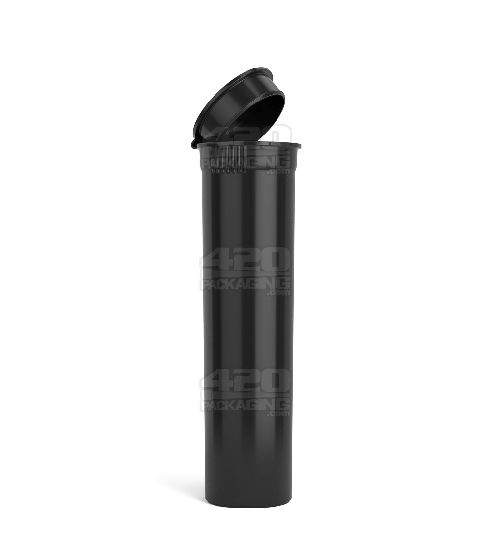 Child Resistant | Pop Top Opaque Plastic Pre-Roll BiTubes | 88mm - Black - 1000 Count