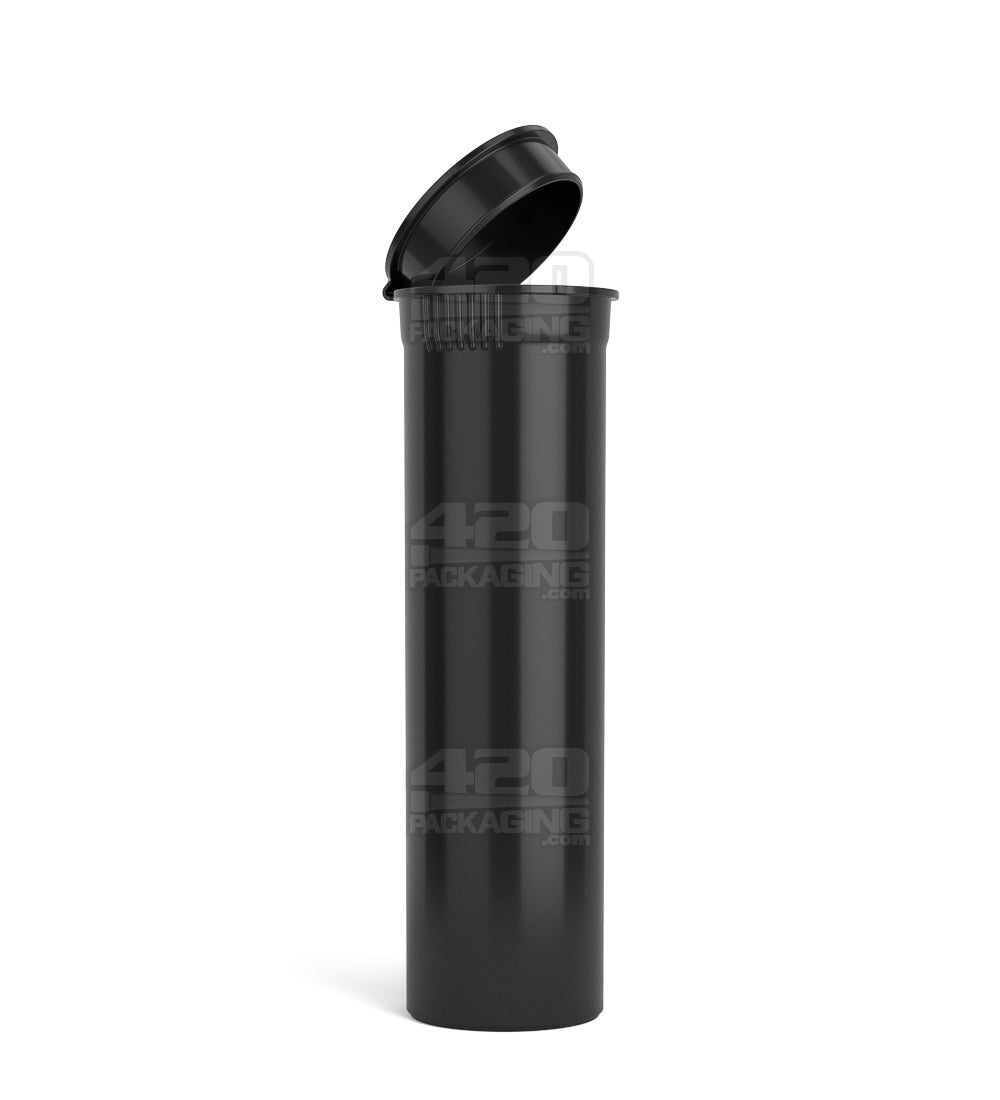 Child Resistant | Pop Top Opaque Plastic Pre-Roll TriTubes | 88mm - Black - 900 Count