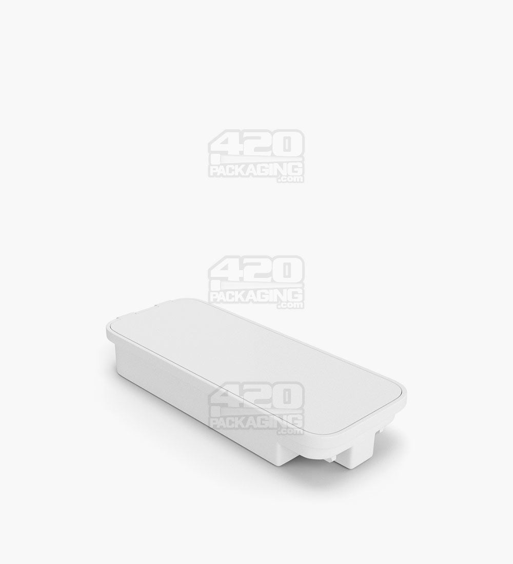 POLLEN GEAR | Child Resistant SnapTech Pre-Roll Case | Small - White Plastic - 450 Count