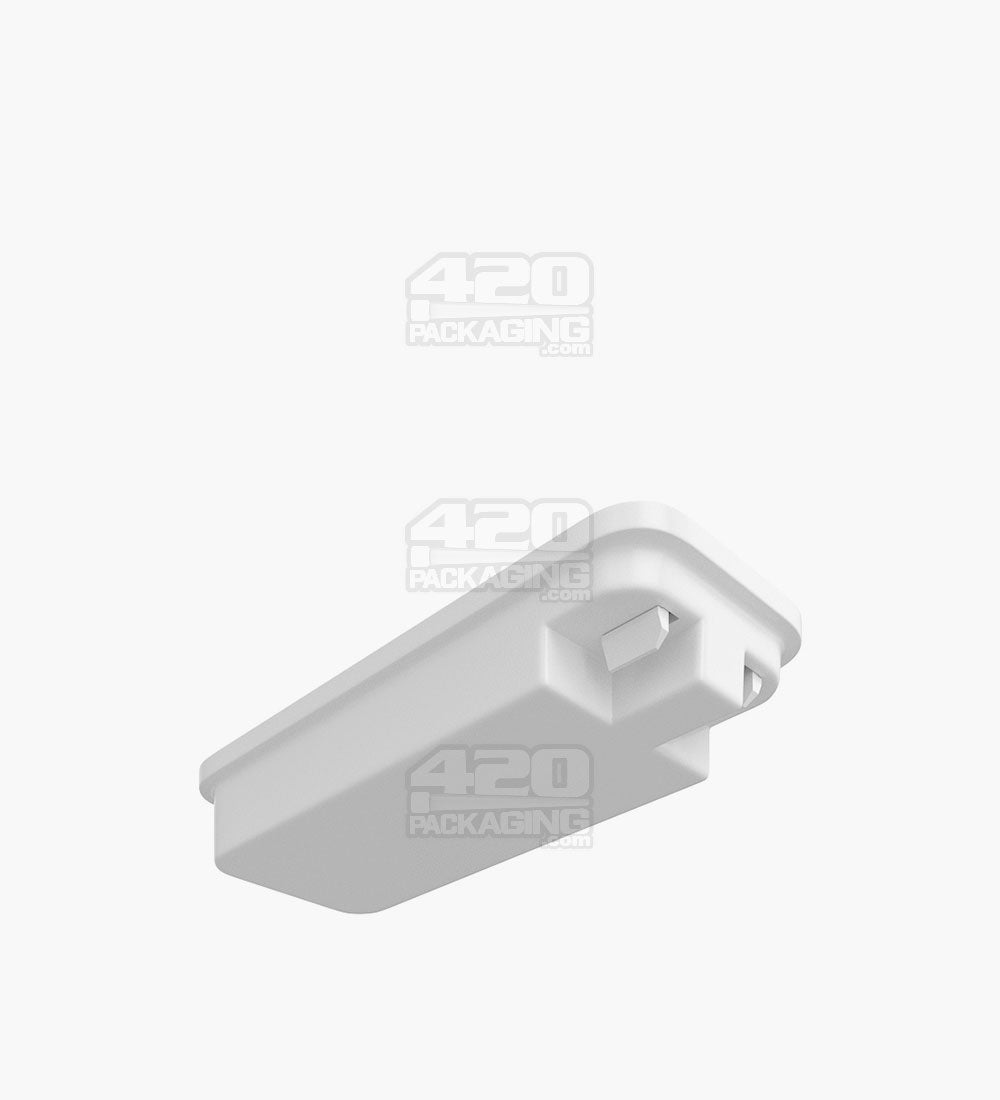 POLLEN GEAR | Child Resistant SnapTech Pre-Roll Case | Small - White Plastic - 450 Count