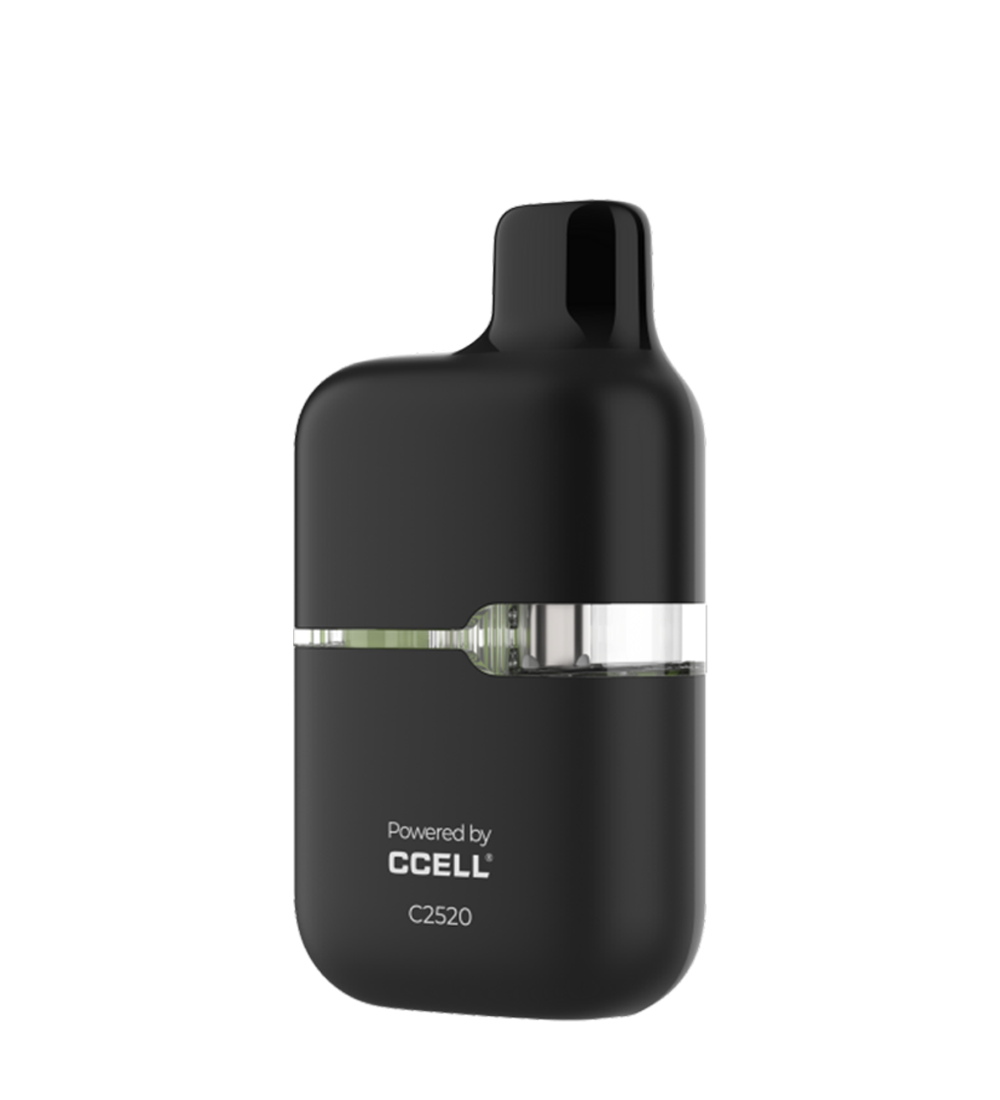 CCELL | Tank Black AIO Ceramic Core Vapor Device | 1mL - 200 mAh - 180 Count