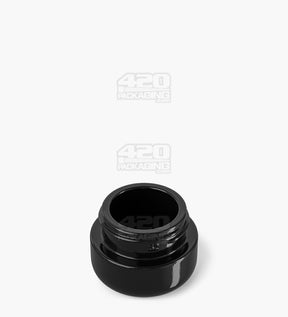 36mm Pollen Gear HiLine Glossy Black 5ml Glass Concentrate Jar 308/Box