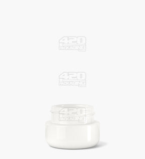 36mm Pollen Gear HiLine Glossy White 5ml Glass Concentrate Jar 308/Box