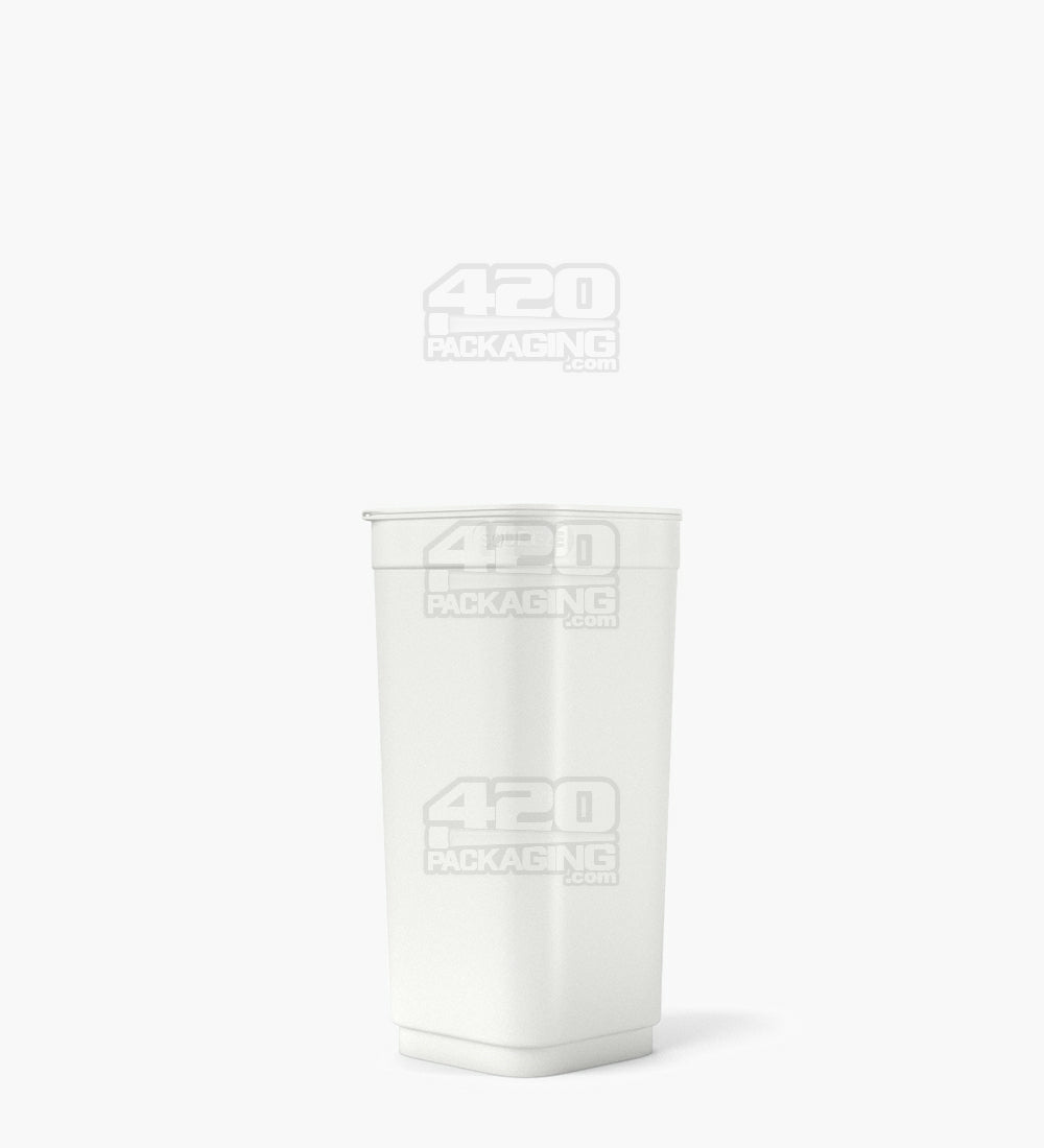 POLLEN GEAR | Child Resistant 100% Recyclable Opaque White Pop Box Pop Top Bottles | 30dr - 7g - 373 Count
