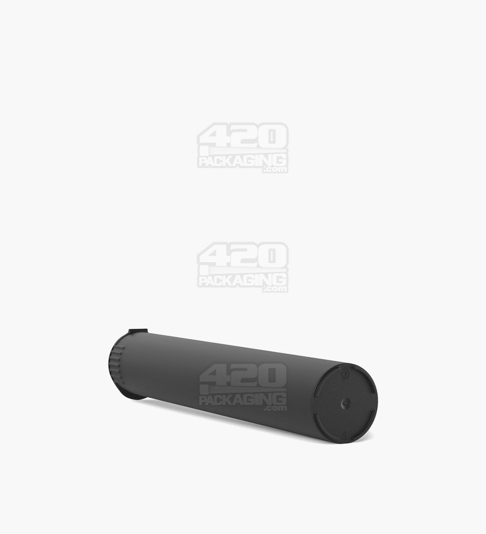Child Resistant | King Size Pop Top Opaque Plastic Pre-Roll Tubes | 116mm - Matte Black - 500 Count