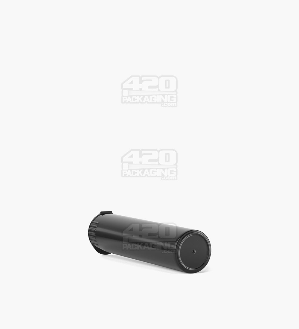 Child Resistant | Pop Top Opaque Plastic Pre-Roll Tubes | 80mm - Black - 1000 Count