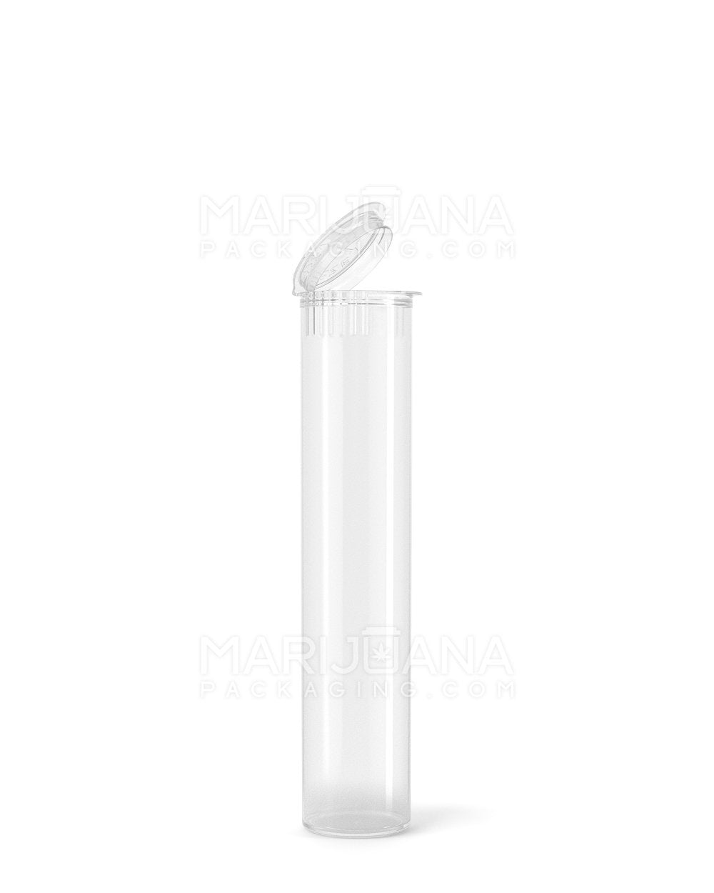Child Resistant Pop Top Plastic Pre-Roll Tubes | 90mm - Clear | Sample