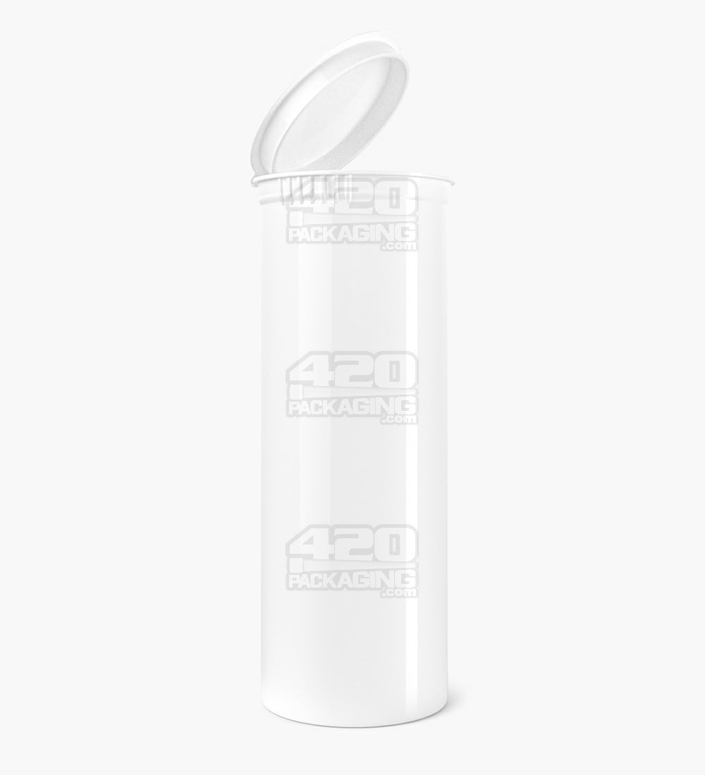 60 Dram Opaque White Child Resistant Opaque Pop Top Bottles 75/Box
