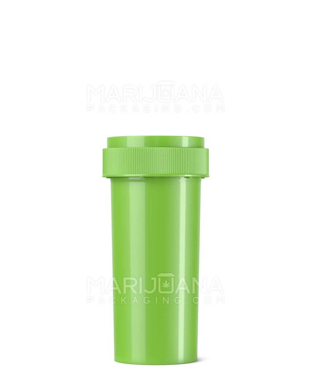 Child Resistant Opaque Green Reversible Cap Vials | 30dr - 7g | Sample