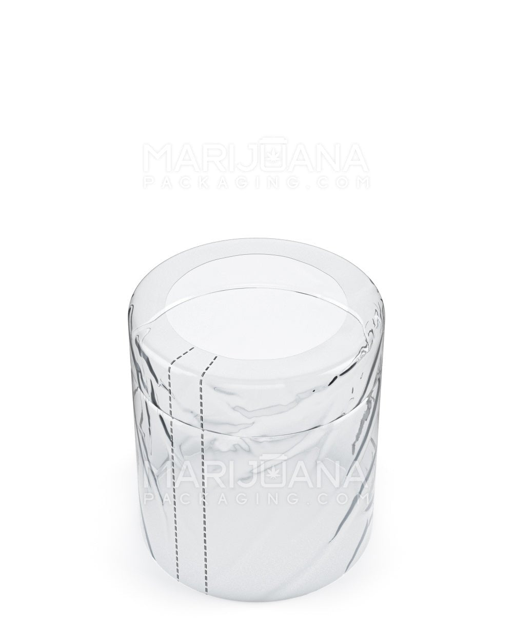 Tamper Evident Heat Seal PVC Shrink Bands | 110mm x 80mm - Clear Plastic - Sample