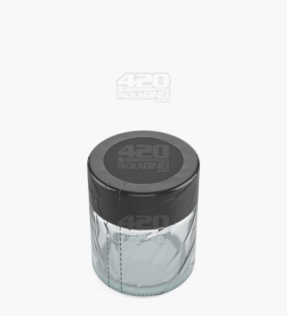1oz Tamper Evident Heat Seal Plastic PVC Shrink Bands for Jars 1000/Box - 2