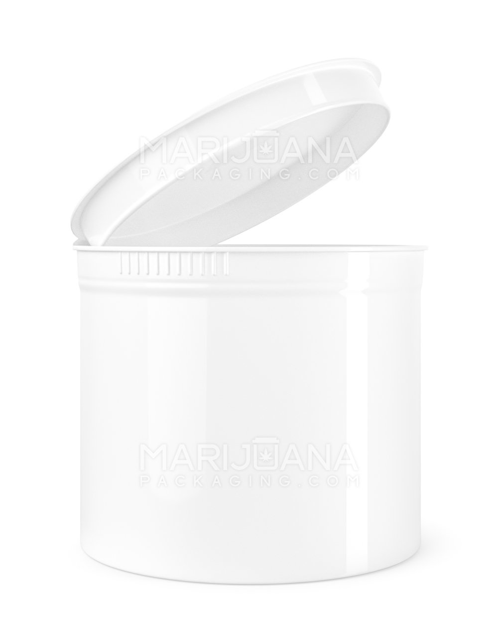 Child Resistant Opaque White Pop Top Bottles | 90dr - 28g | Sample