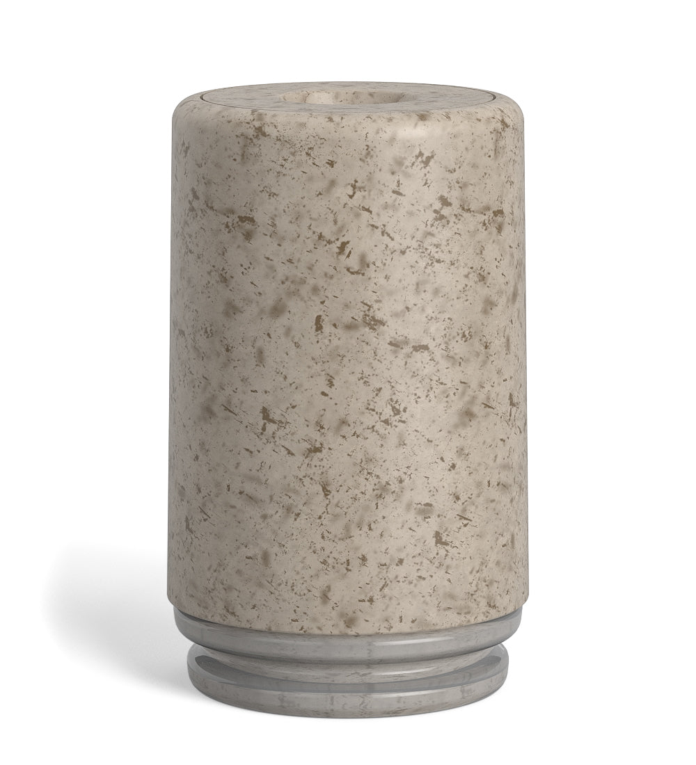 ACTIVE | Barrel Opaque Vapor Mouthpiece for EZ Click™ Cartridges | Natural Hemp Plastic - EZ Click - 100 Coun