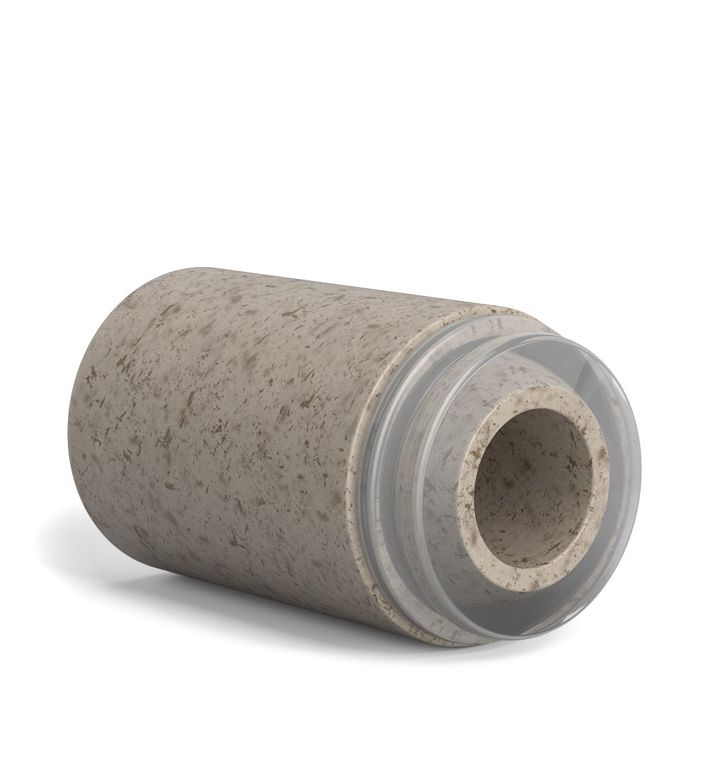 ACTIVE | Barrel Opaque Vapor Mouthpiece for EZ Click™ Cartridges | Natural Hemp Plastic - EZ Click - 100 Coun