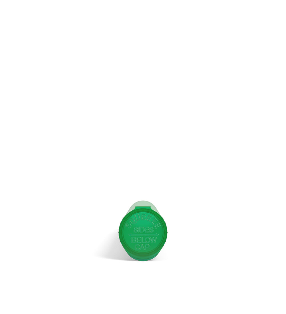 Child Resistant | King Size Pop Top Translucent Plastic Pre-Roll Tubes | 116mm - Green - 1000 Count