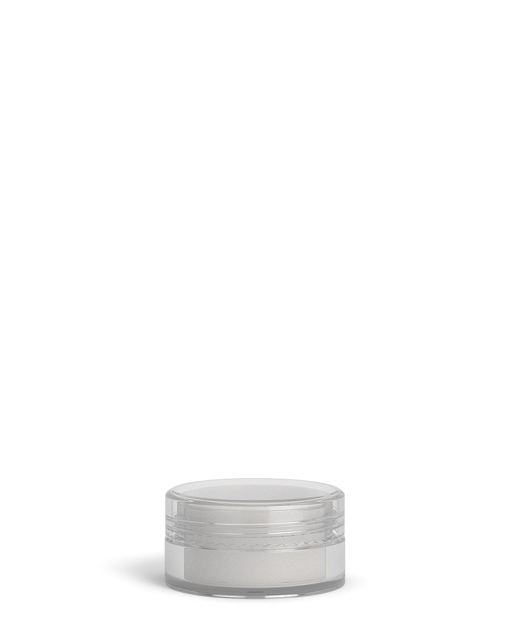 Clear Concentrate Containers w/ Screw Top Cap & White Silicone Insert | 5mL - Plastic - 100 Count