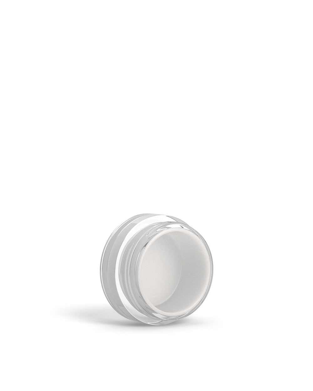 Clear Concentrate Containers w/ Screw Top Cap & White Silicone Insert | 5mL - Plastic - 100 Count