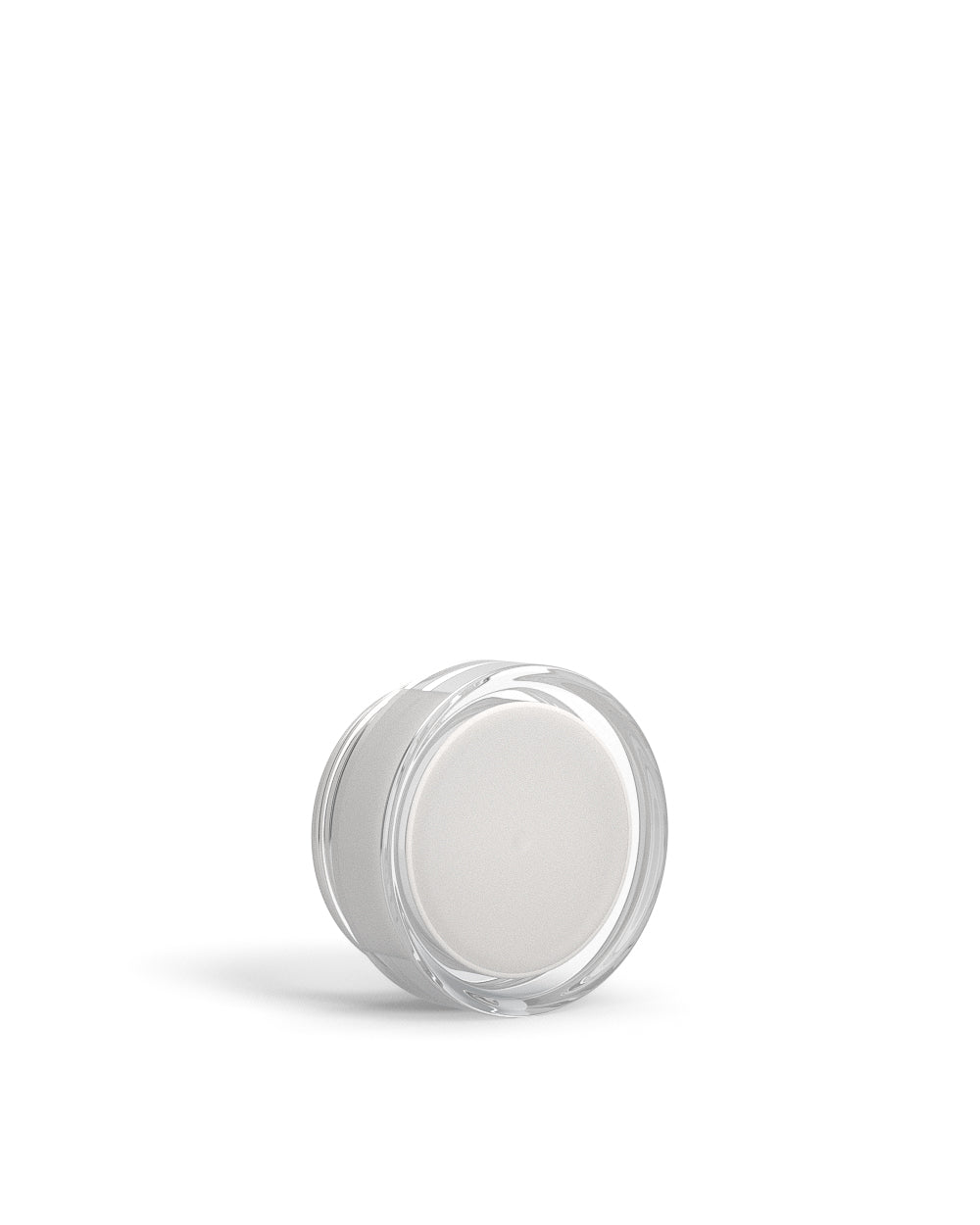Clear Concentrate Containers w/ Screw Top Cap & White Silicone Insert | 5mL - Plastic - 100 Count