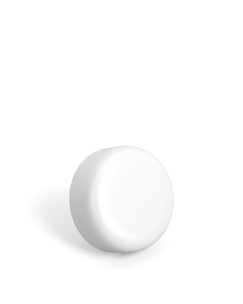 Child Resistant | Glossy White Glass Concentrate Containers w/ Cap | 29mm - 5mL - 504 Count