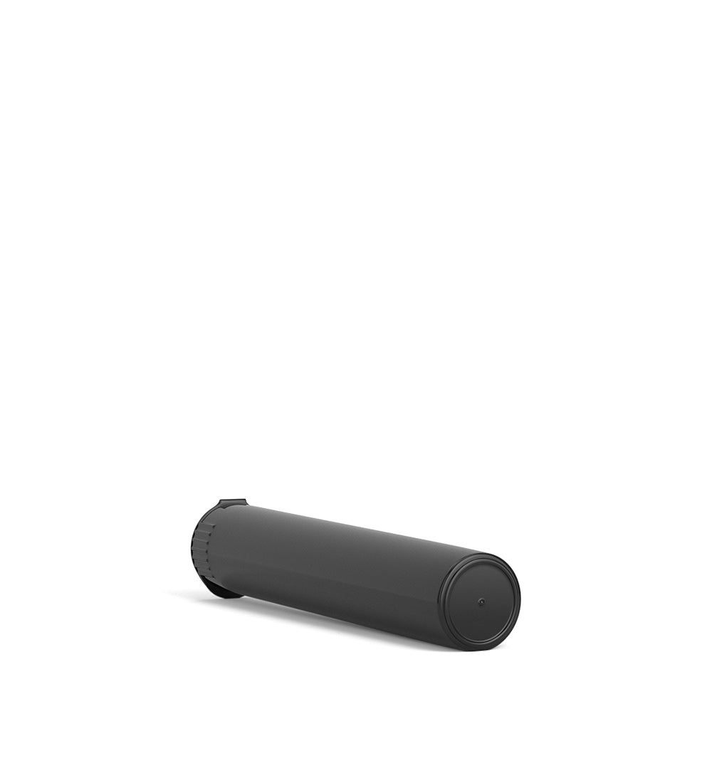 Child Resistant | Pop Top Opaque Plastic PCR Pre-Roll Tubes (Closed) | 95mm - Black - 1000 Count