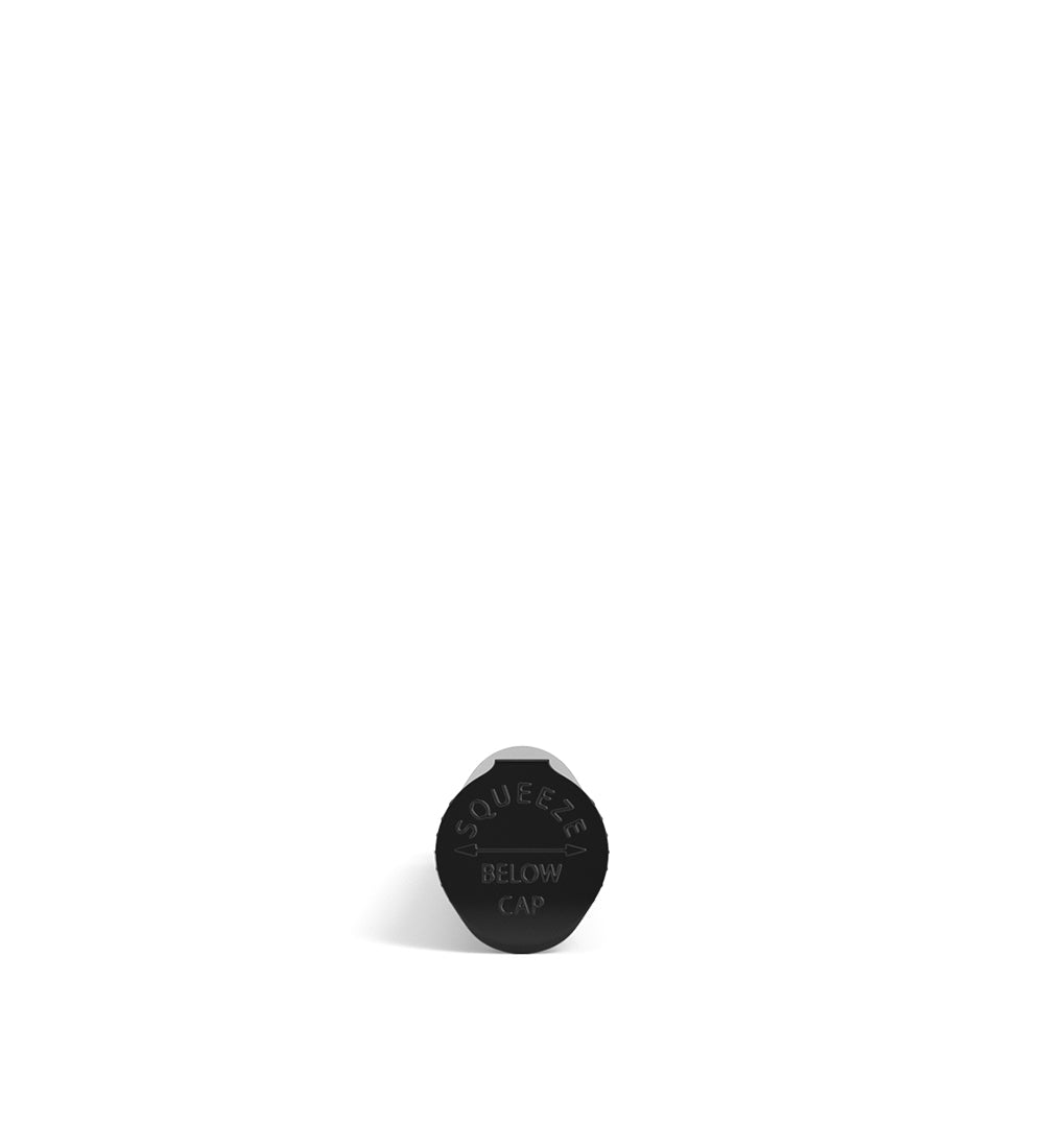Child Resistant | Pop Top Opaque Plastic PCR Pre-Roll Tubes (Closed) | 95mm - Black - 1000 Count