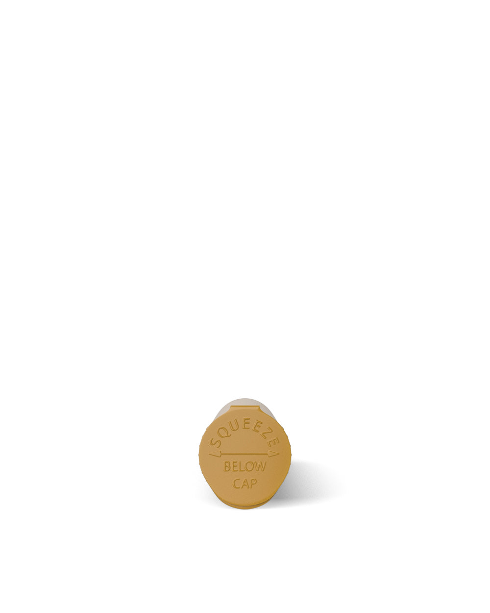 Child Resistant | Pop Top Opaque Plastic Pre-Roll Tubes | 95mm - Gold - 1000 Count
