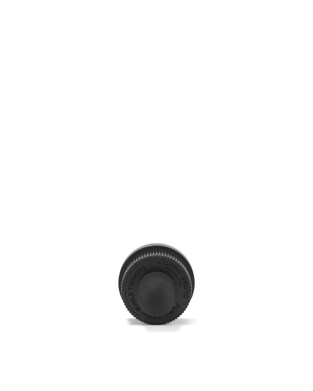 Child Resistant | Rectangular Glass Tincture Bottles w/ Black Ribbed Dropper Cap | 30mL - Matte Black - 120 Count