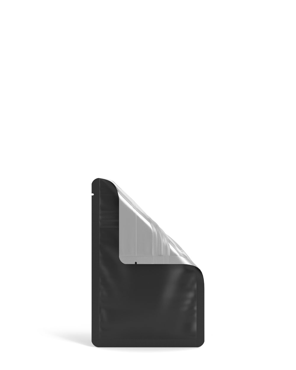 Tamper Evident | Matte Black Vista Mylar Bags | 3in x 4.5in - 1g - 1000 Count
