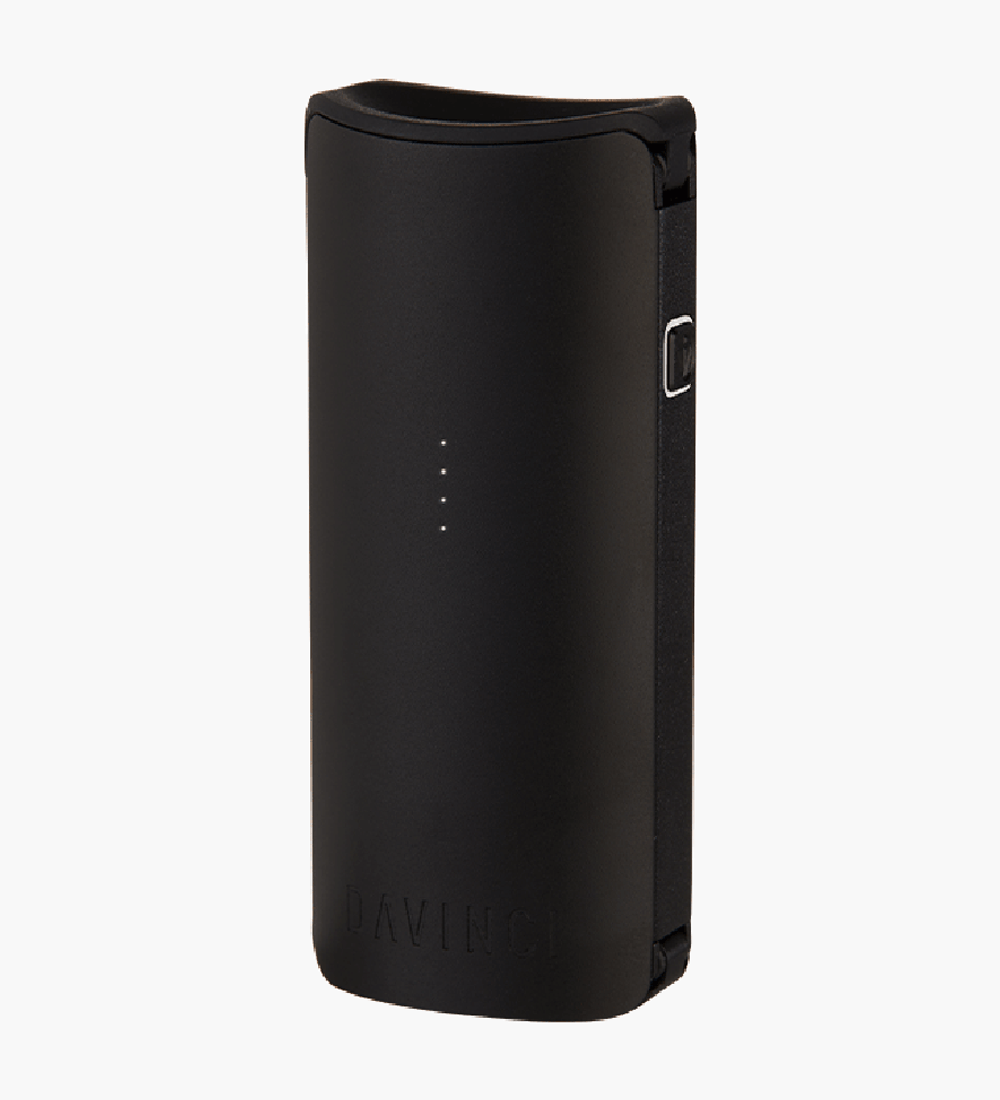 DAVINCI Black Rechargeable Dry Herb 0.5mL Disposable MIQRO-C Vape Pen - 4