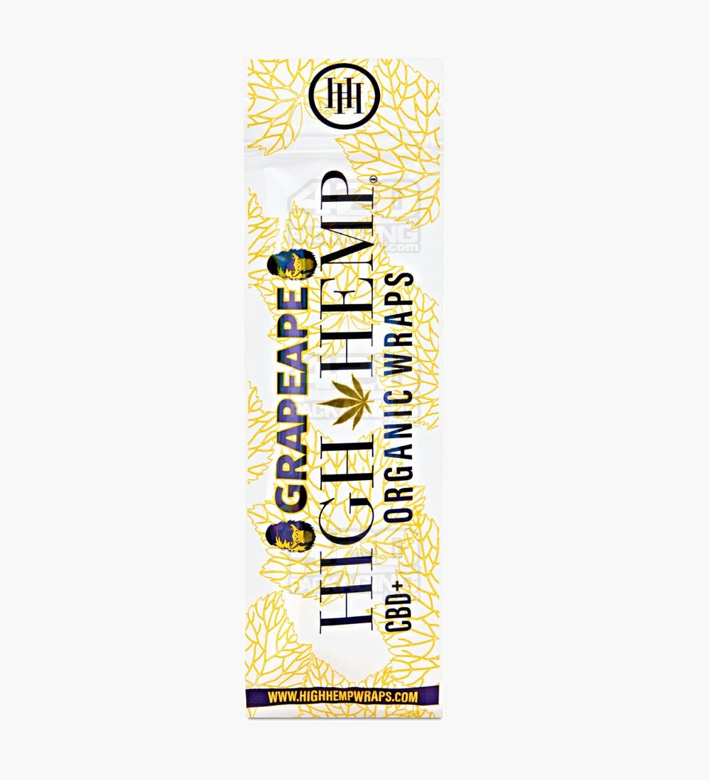 High Hemp Grape Ape Organic Hemp Blunt Wraps 25/Box - 3