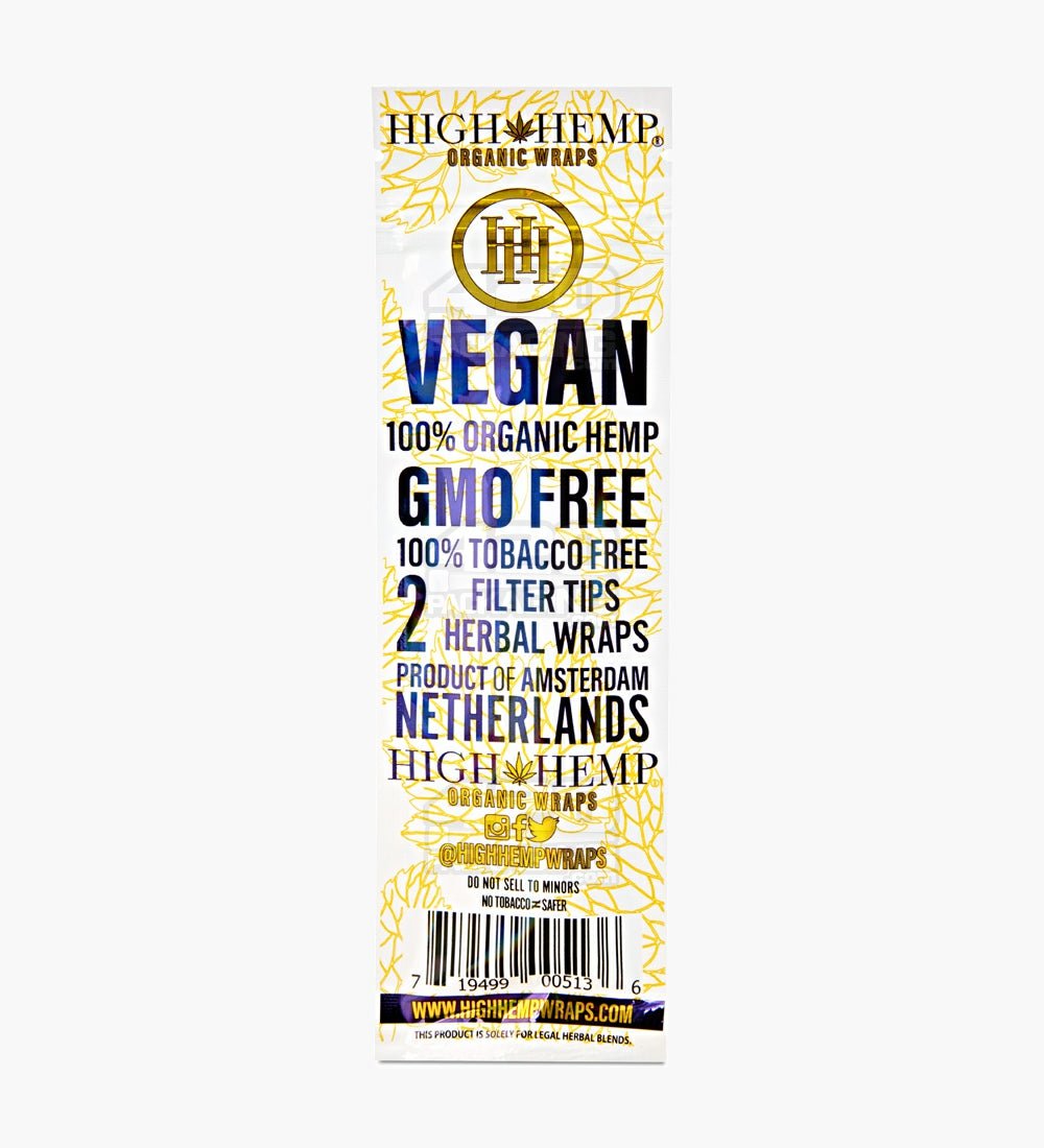 High Hemp Grape Ape Organic Hemp Blunt Wraps 25/Box - 4
