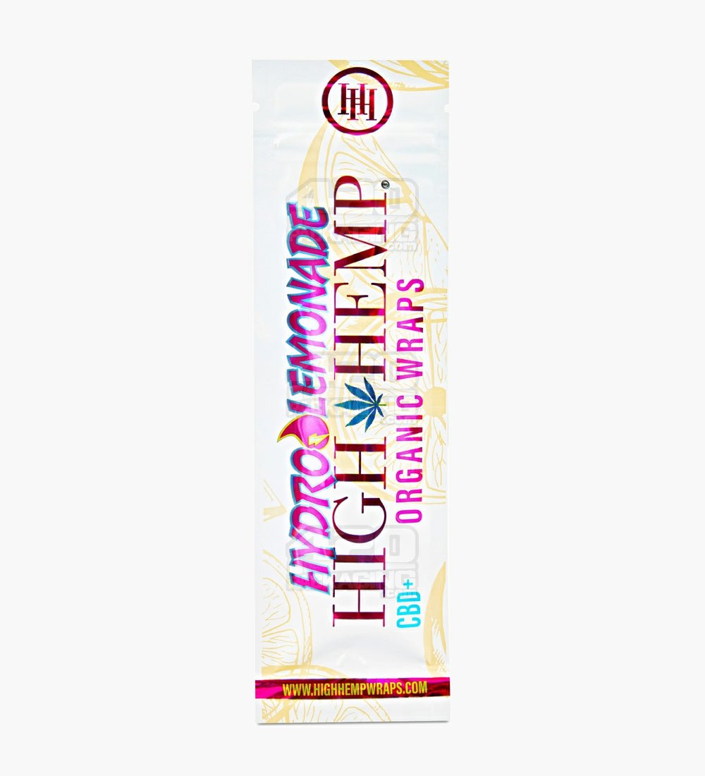High Hemp Hydro Lemonade Organic Hemp Blunt Wraps 25/Box - 3