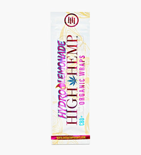 High Hemp Hydro Lemonade Organic Hemp Blunt Wraps 25/Box - 3