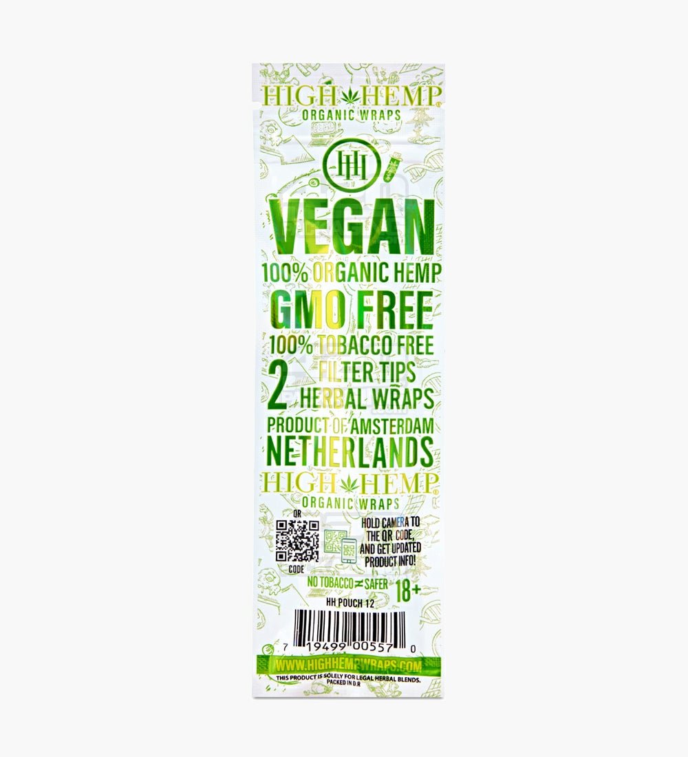 High Hemp Area 51 Organic Hemp Blunt Wraps 25/Box - 4