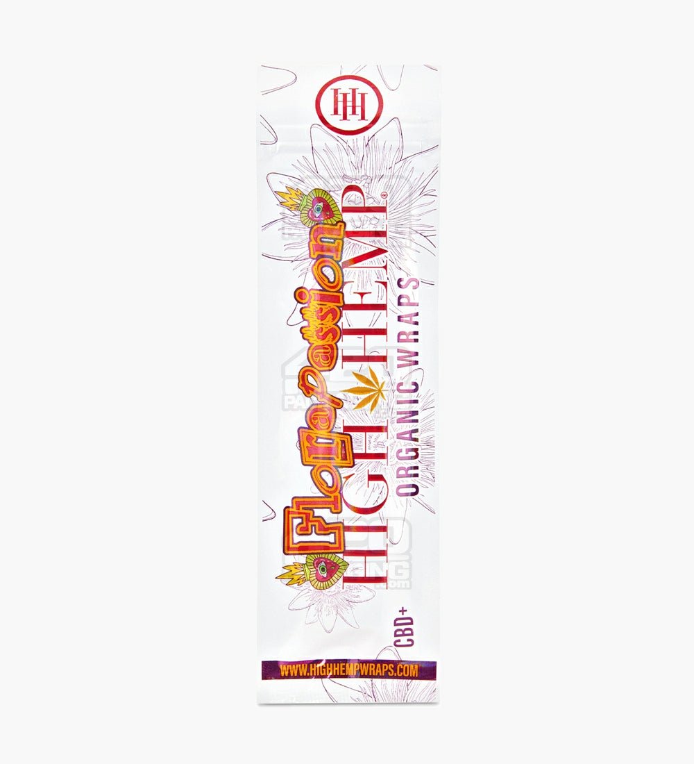 High Hemp Flora Passion Organic Hemp Blunt Wraps 25/Box - 5