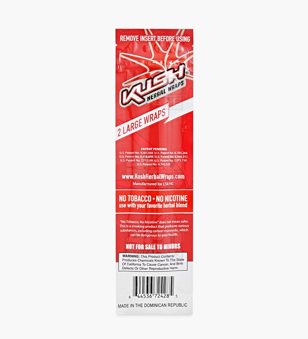 Kush Sweet Super Seal Herbal Hemp Wraps 25/Box - 3
