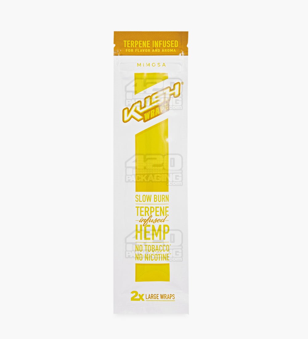 Kush Mimosa Terpene Infused Herbal Hemp Wraps 15/Box - 2