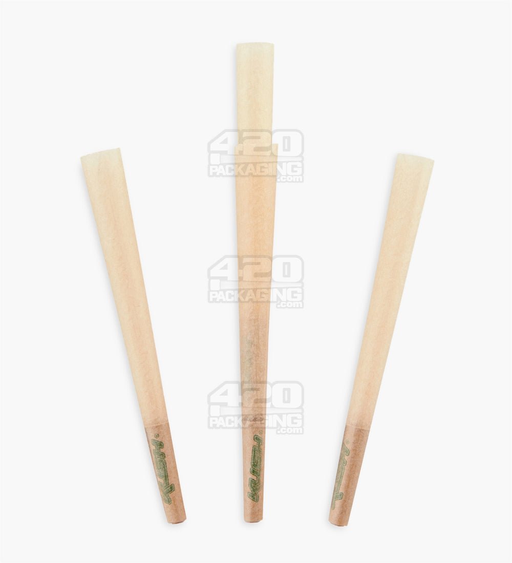 Kush 98mm 98 Special Size Unbleached Brown Pre Rolled Cones w/ Filter Tip 800/Box - 4