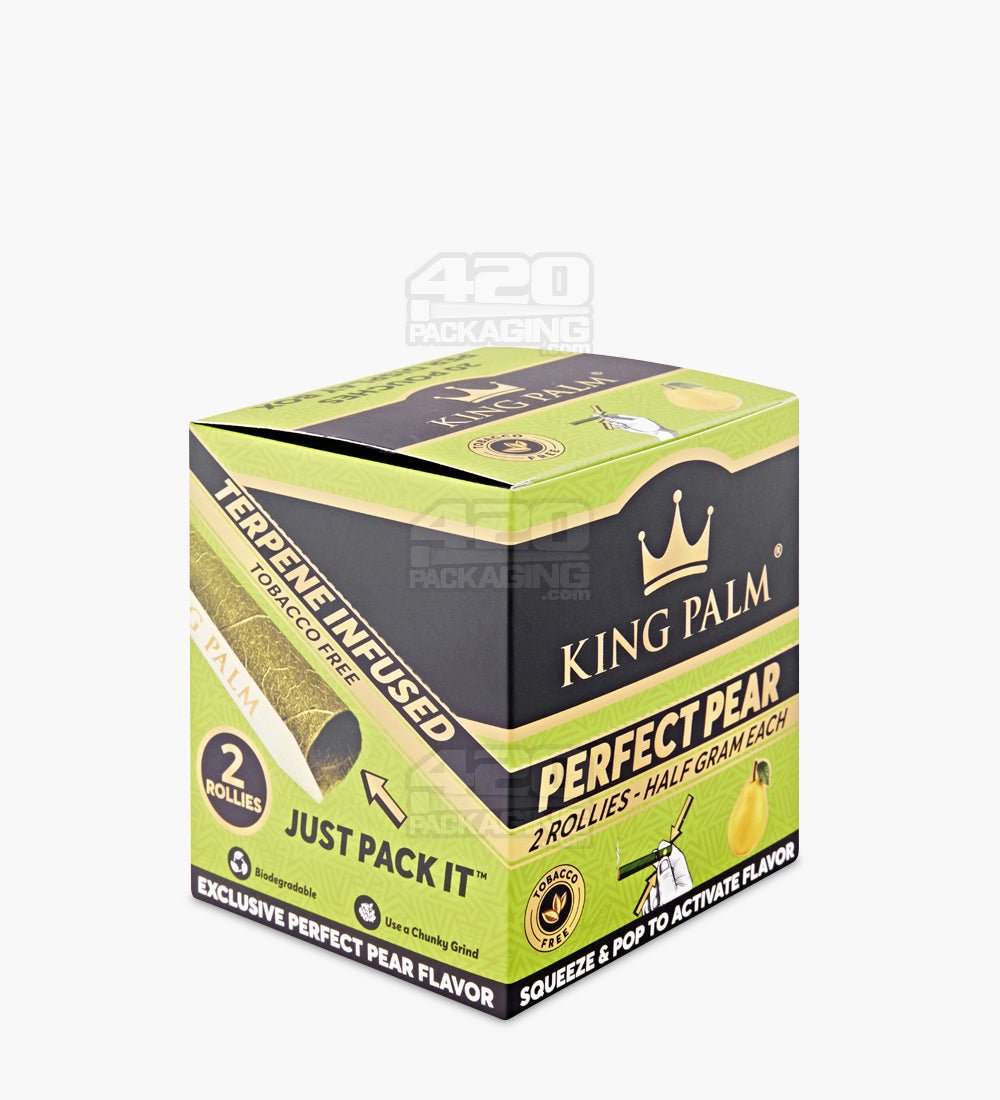 King Palm Perfect Pear Natural Rollie Leaf Blunt Wraps 20/Box - 2