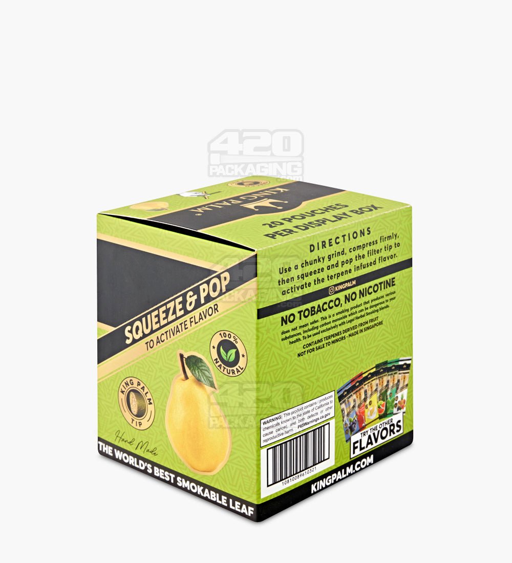 King Palm Perfect Pear Natural Rollie Leaf Blunt Wraps 20/Box - 3