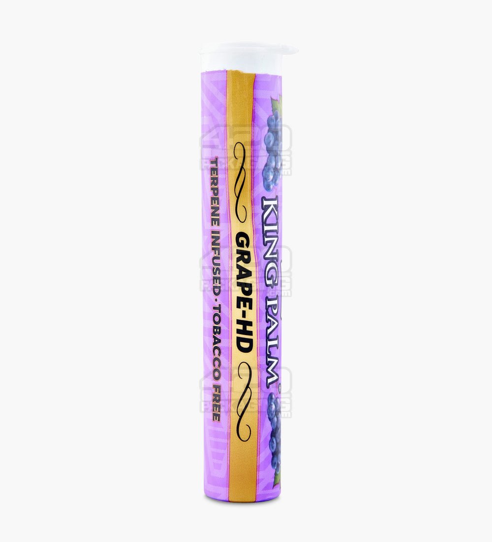 King Palm Grape HD Natural Mini Leaf Tube Wraps 24/Box - 5