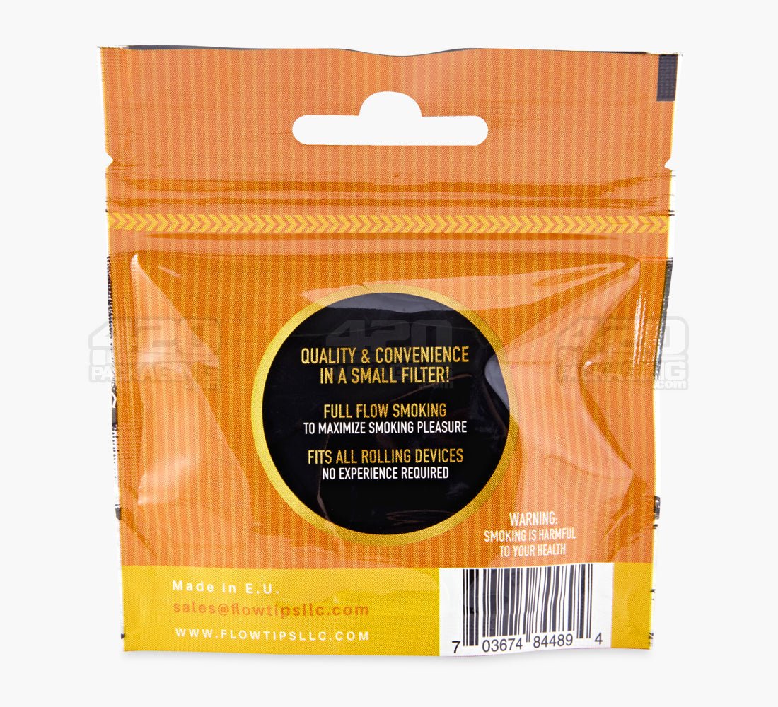 FLOWTIPS 20mm Terpene-Infused Mango Filter Tips 10/Box - 5
